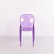 Patrick Jouin Thalya Stuhl aus Violettem Polycarbonat für Kartell 2008