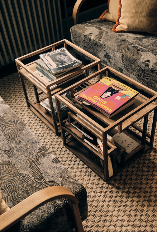 Nyt design ved siden af �ldre m�bler